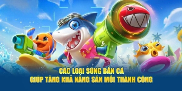 Các loại súng bắn cá giúp tăng khả năng săn mồi thành công